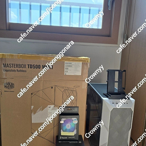 쿨러마스터 MasterBox TD500 Mesh WHITE 미들타워 케이스 팝니다 본체케이스선물용