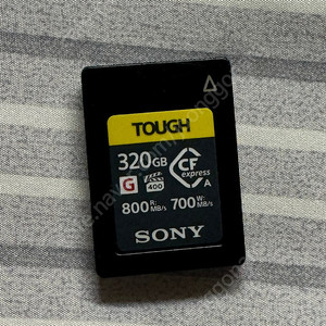 소니 TOYGH 터프 CFE A타입 320GB