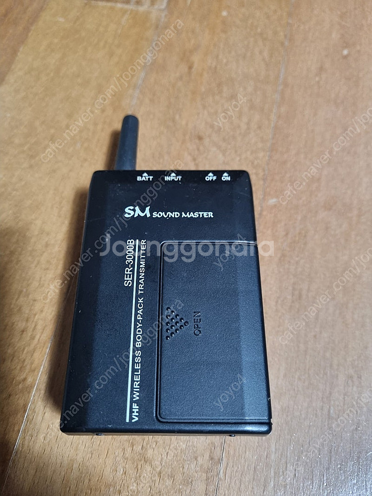 무선음향기기 세코 리시버 및 트렌스미터--5