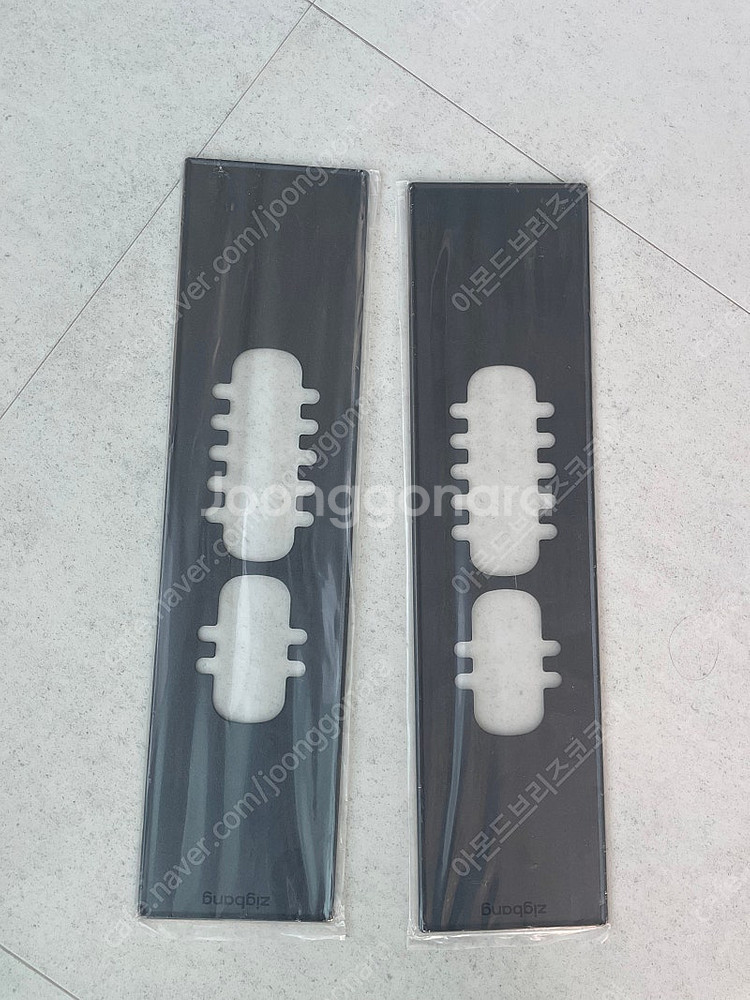 직방 푸쉬풀 도어락 보강판 블랙 SHS-ARP260--0