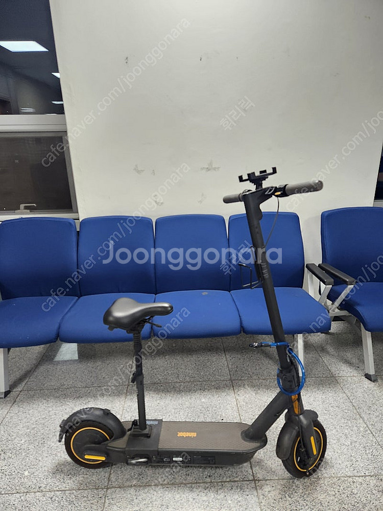 나인봇 맥스 g30 (안장, 헬멧, 자물쇠) 전동 킥보...--1