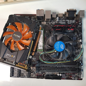 [팝니다] i5 7500 / MB / SSD / Gtx650 세트