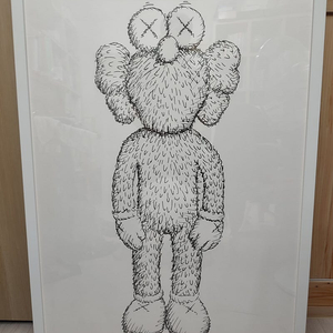 카우스 KAWS BFF Exhibition poster 2016