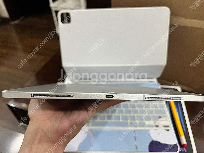 급처 아이패드 Pro6세대 M2 실버 셀룰러 256GB...--4