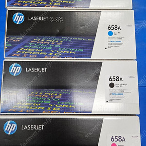 HP 658A 정품토너 Color LaserJet M751 M751dn 658A 미개봉 토너 팝니다.