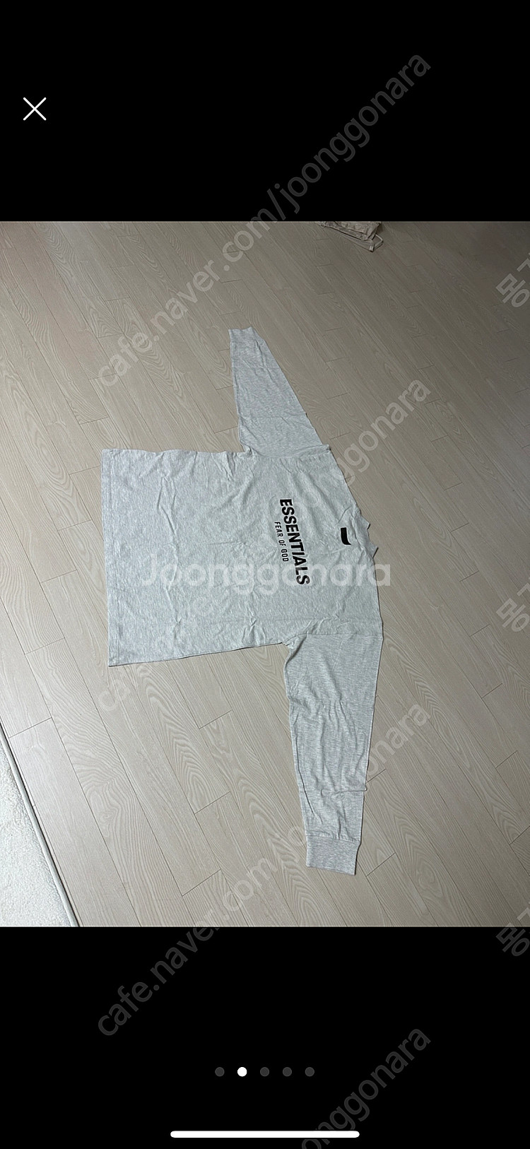 피어오브갓 에센셜 티셔츠 후디 새상품--3