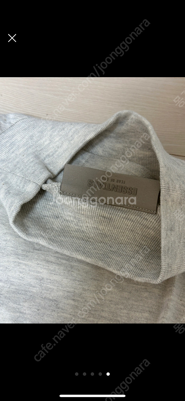 피어오브갓 에센셜 티셔츠 후디 새상품--6