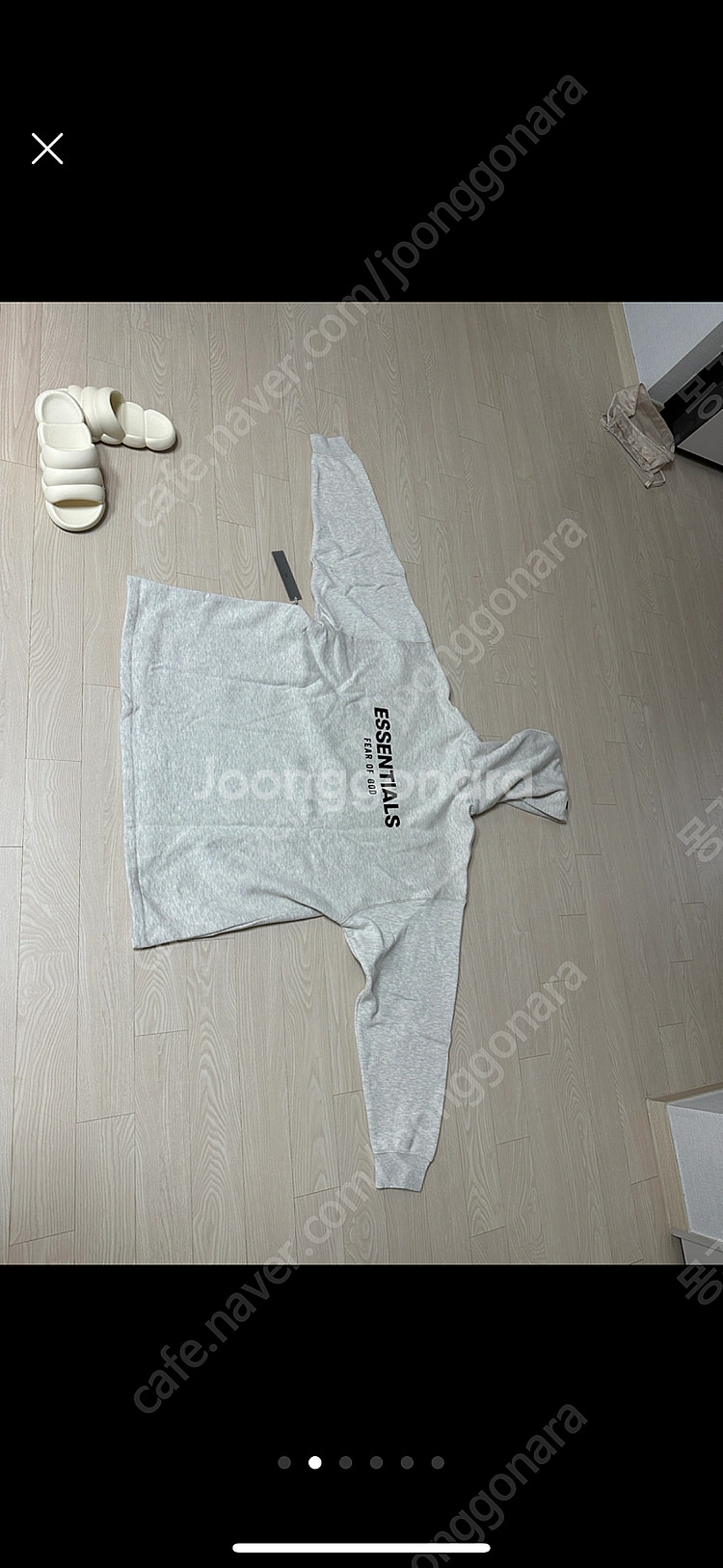 피어오브갓 에센셜 티셔츠 후디 새상품--8