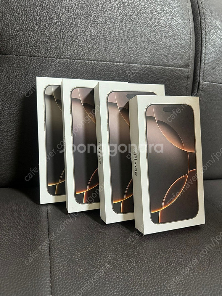 아이폰16프로맥스 512G 데저트 내추럴 미개봉자급제--0