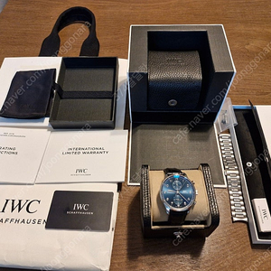 iwc 포르투기저 신형 수정