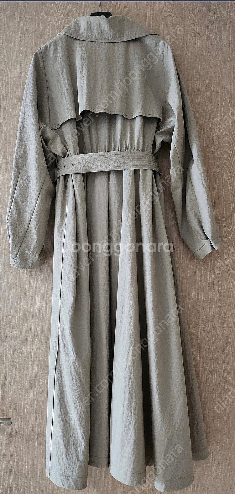 한섬 타임 트렌치코트--1