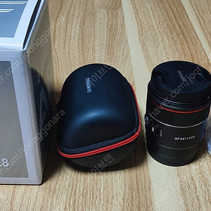 삼양 24mm F1.8 렌즈 팝니다(소니 마운트)