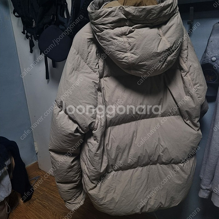 텐씨 아틱 22FW 베이지 페일 토프 다운패딩 50--1