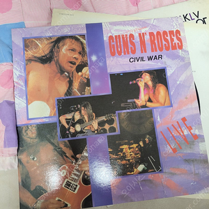 푸른하늘5집, Guns n roses civil war LP 레코드 팝니다.음반