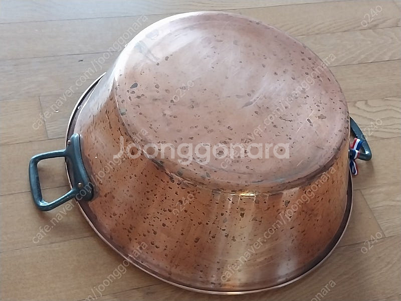 직구 황동냄비 38cm x 12.5cm--3