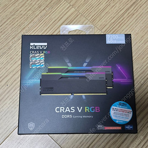 klevv cas v rgb ddr5 7200 48gb 미개봉