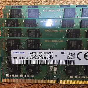 [가격인하] 삼성전자 DDR4 16GB 2666 노트북 메모리