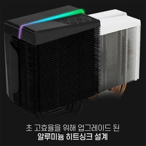 새제품 미개봉 AEROCOOL Cylon 4F CPU쿨러 (화이트)