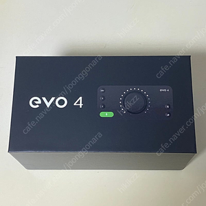 Audient Evo4 (오디언트 에보4) 풀박 팝니다!