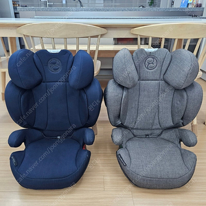 싸이벡스(Cybex) Solution Z-Fix 2대(Gray/Navy) 팝니다.