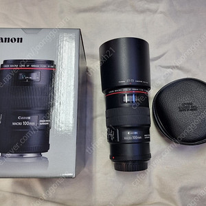 캐논 100mm 2.8 L IS 마크로 백마엘 접사렌즈