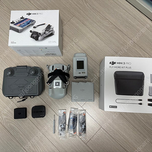 DJI 매빅 미니3 프로 (Mini3 Pro) 플라이 모어 콤보 플러스, 케어리프레쉬, 각종 풀구성