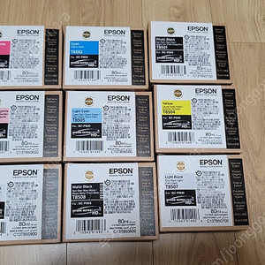 EPSON SureColor P800 T8501, T8502, T8503, T8504, T8505, T8506, T8507, T8508, T8509 판매