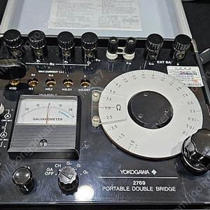 Yokogawa 2769 Protable Double Bridge Tester 중고 판매​