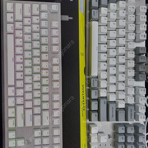 커세어 k60 pro tkl 화이트 광적축 판매