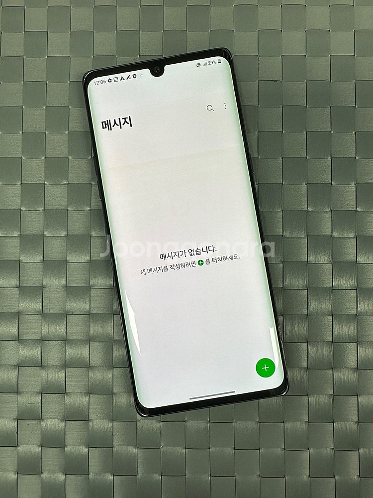 LG 벨벳 128G 블랙 외관A급 미세잔상 10만원 판...--4