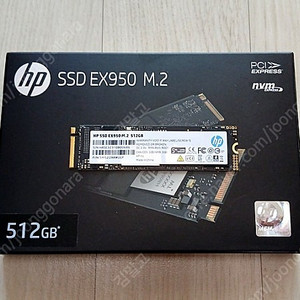 HP EX950 M.2 NVMe 512GB SSD, 유그린 M.2 SSD 외장케이스 판매