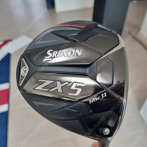 스릭슨 zx5 mk2 9.5도 드라이버 조지아 5x 샤프트