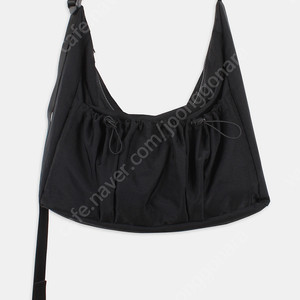 헤더먼트 parachute shoulder bag (black) 패러슈트 숄더 백 블랙