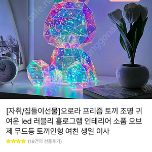 led 토끼조명 선물패키지