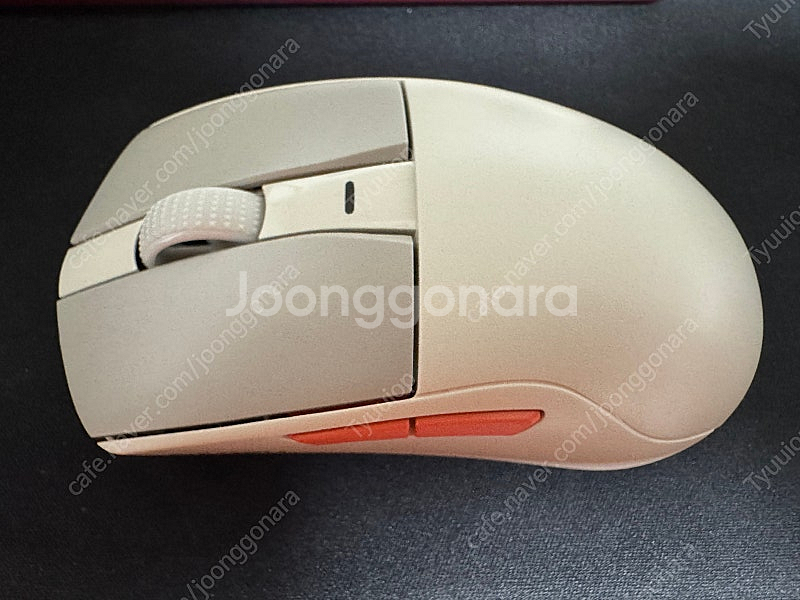 a950g 무선 마우스 레트로 베이지 팝니다.--2