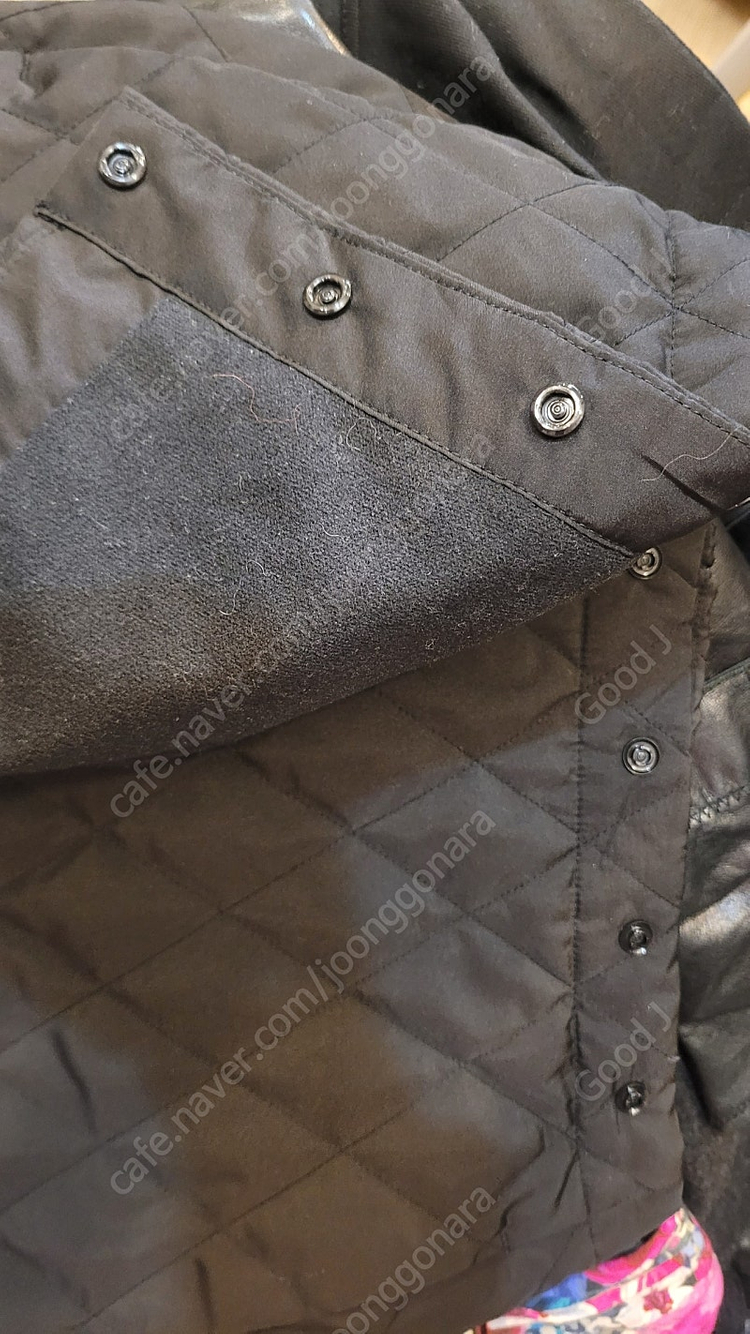 리바이스 가죽데님. 미샤퀼팅점퍼. 그린니트블루종--8