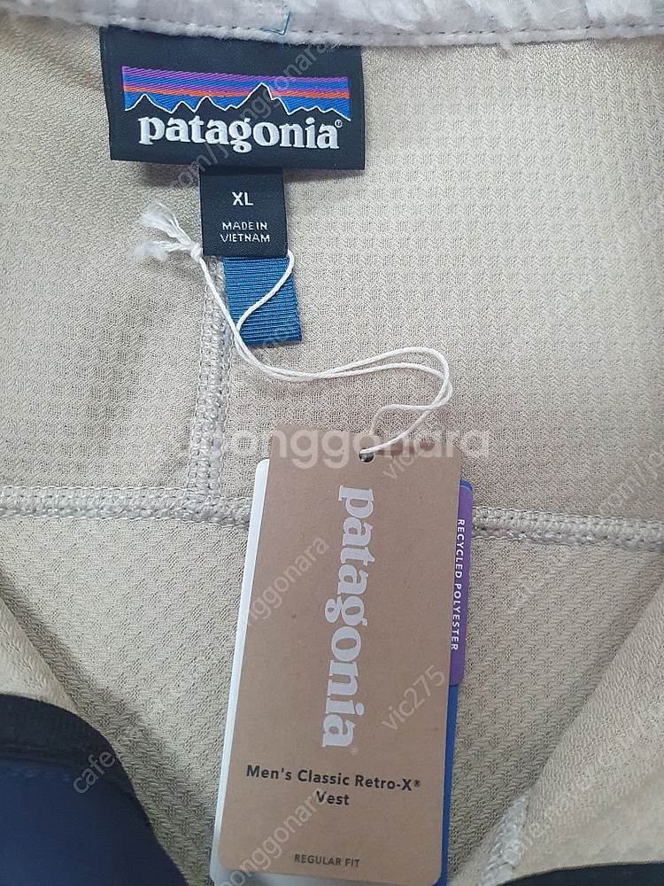 파타고니아 클래식 레트로 X 베스트 새제품 판매합니다.--2