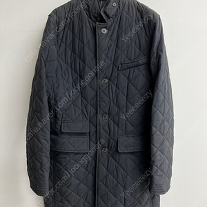 바버(Barbour) 남성 퀼팅 롱 자켓