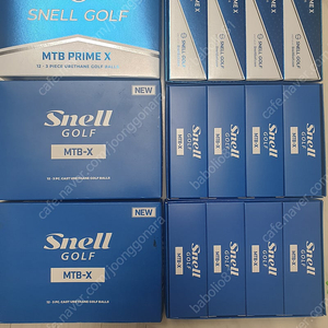 Snell golf 공 12개 총 3박스