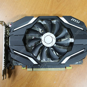 MSI GTX 1050 2G GPU 그래픽카드 판매합니다.