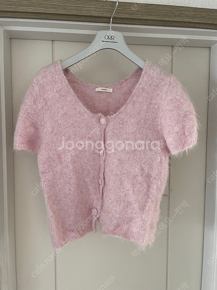 모아니 알파카 가디건--2