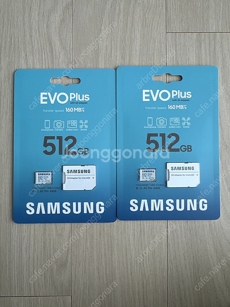 삼성정품 evo plus 512gb microsd 미개...--0