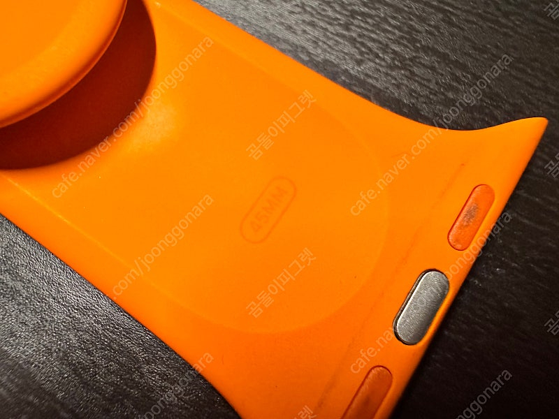 애플워치 오랑쥬 45mm m/l > s/m 교환 이미지