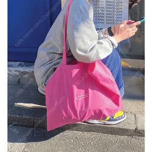 버거핀 에코백: 핫핑크, 스카이블루