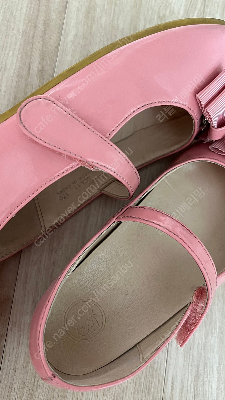 베이비브레스 여아 핑크 구두 170--2