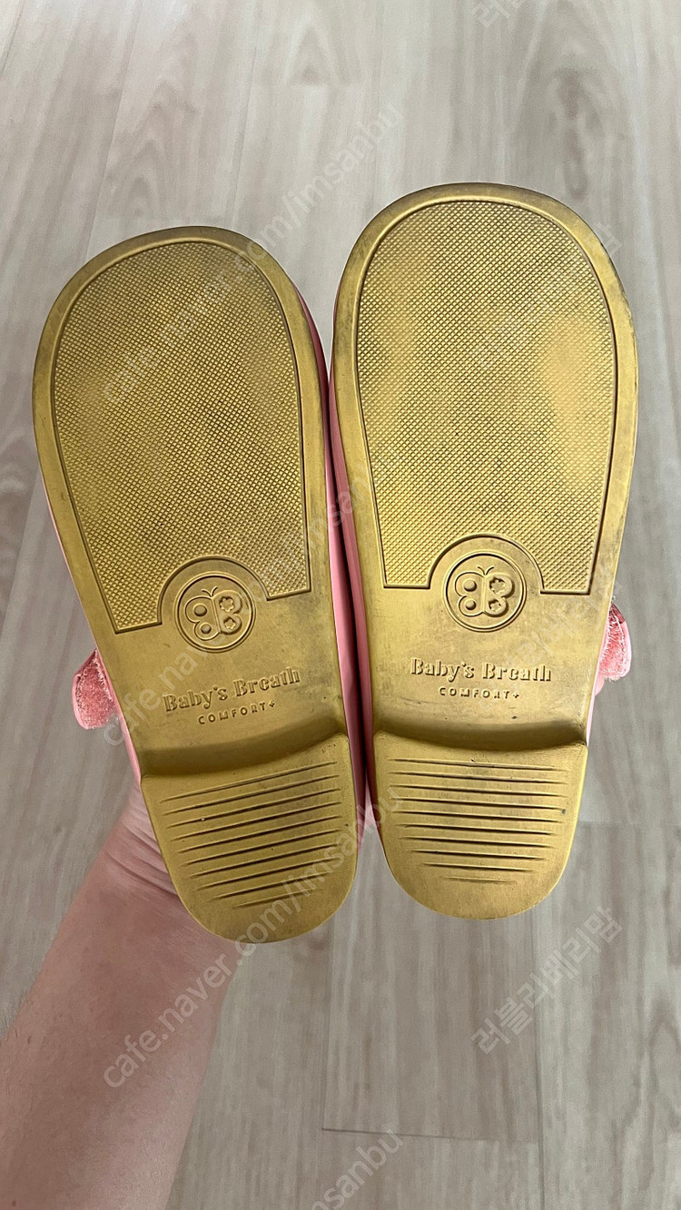 베이비브레스 여아 핑크 구두 170--4