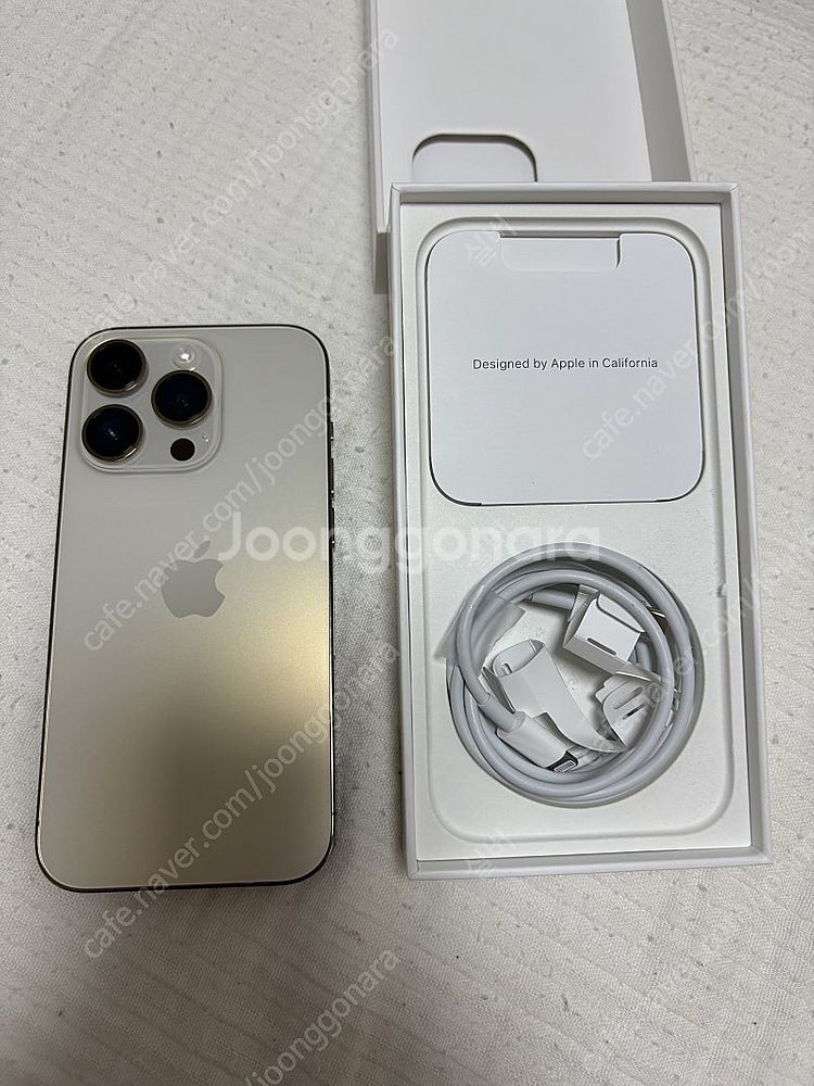 아이폰 14pro 골드 256GB 풀박 S급--2