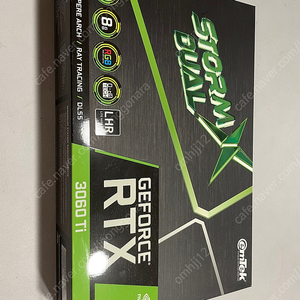 [울산] 이엠택RTX3060Ti 그래픽카드 판매합니다.(LHR버전 및 무상AS)