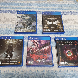 ps4 게임 판매합니다.