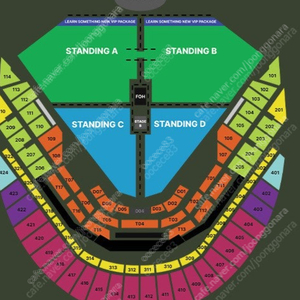 찰리푸스 콘서트 지정P석 지정R석 2연석 / 4연석